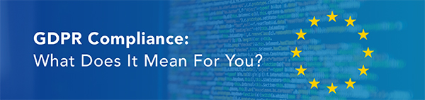What does GDPR compliance mean for you?