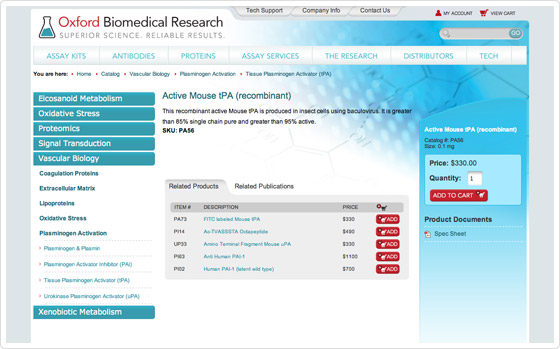 Product Page