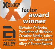 Nicholas wins an X-ology X-Factor Award!