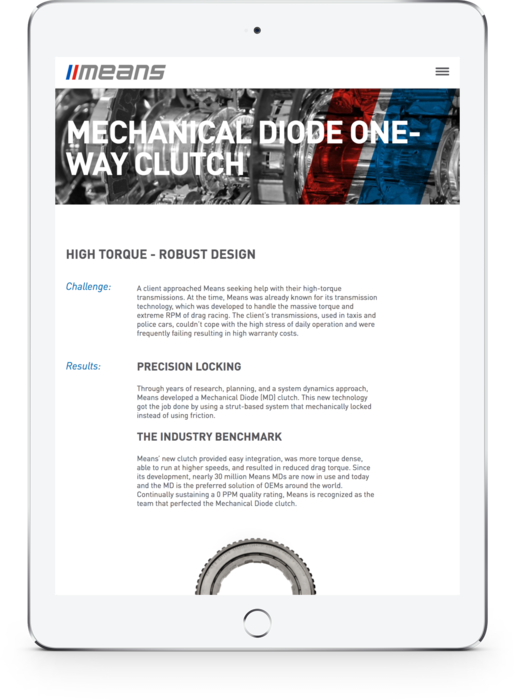 Means Clutch Systems